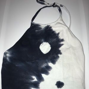 Yin yang crop top